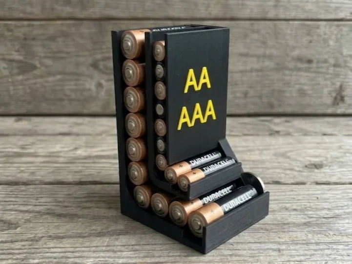 Dispensador de pilas AA y AAA