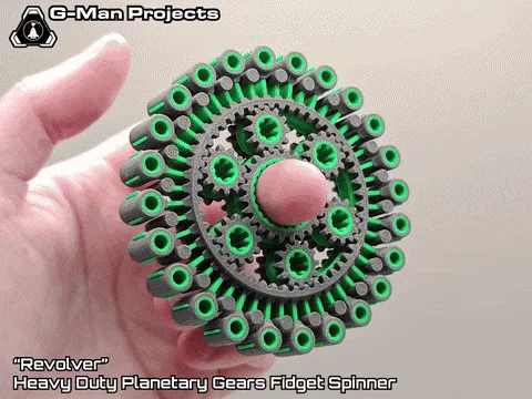 Spinner pesado de seis engranajes
