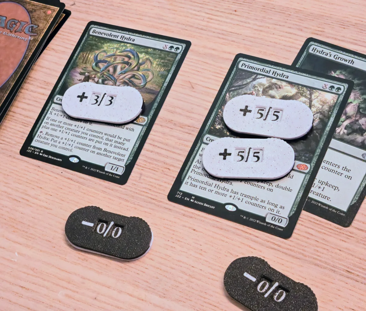 Contador de rueda para juegos de cartas