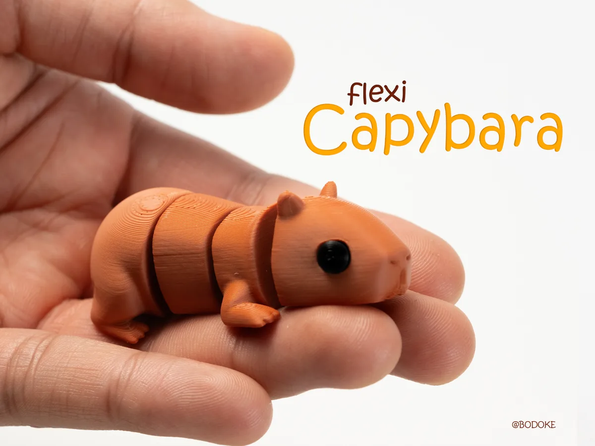 Carpincho articulado miniatura