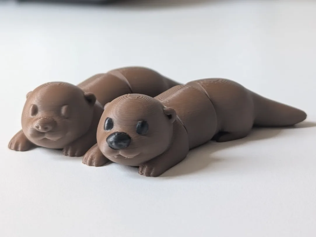 Nutria articulada miniatura