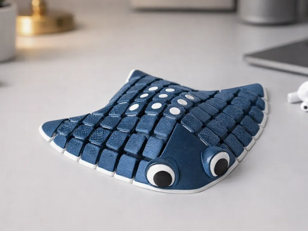 Mantarraya articulada de juguete