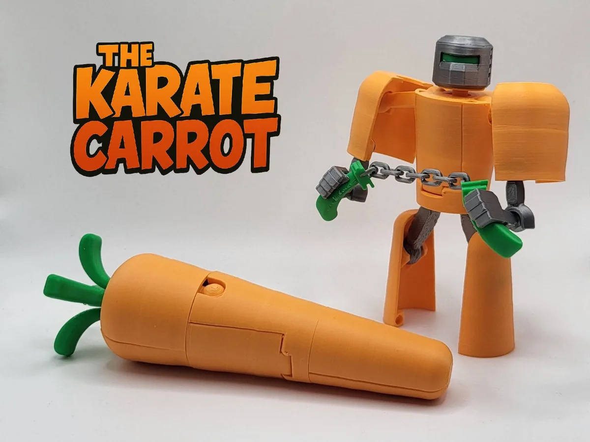 Robot zanahoria articulado