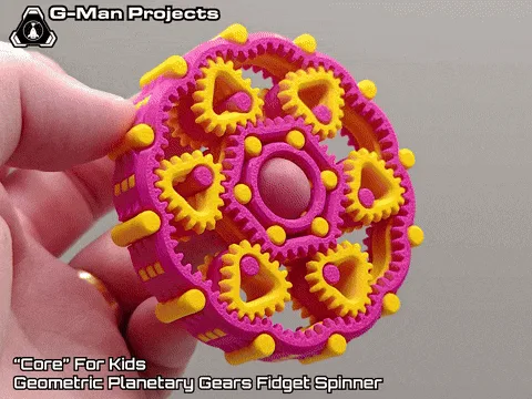 Spinner de engranajes para chicos