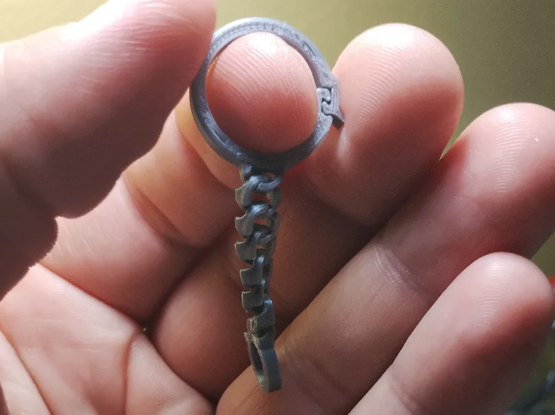 Cadena impresa para colgantes