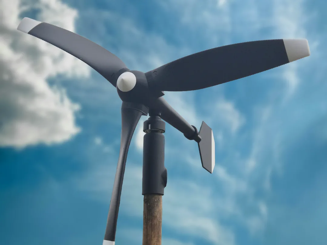 Molino de viento para el jardín