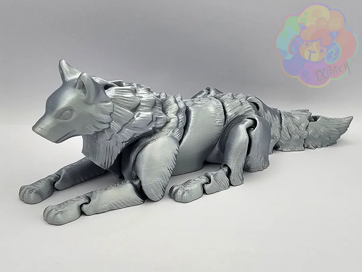 Lobo articulado de cuerpo flojo