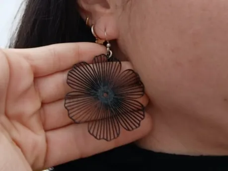 Aros de flor livianos