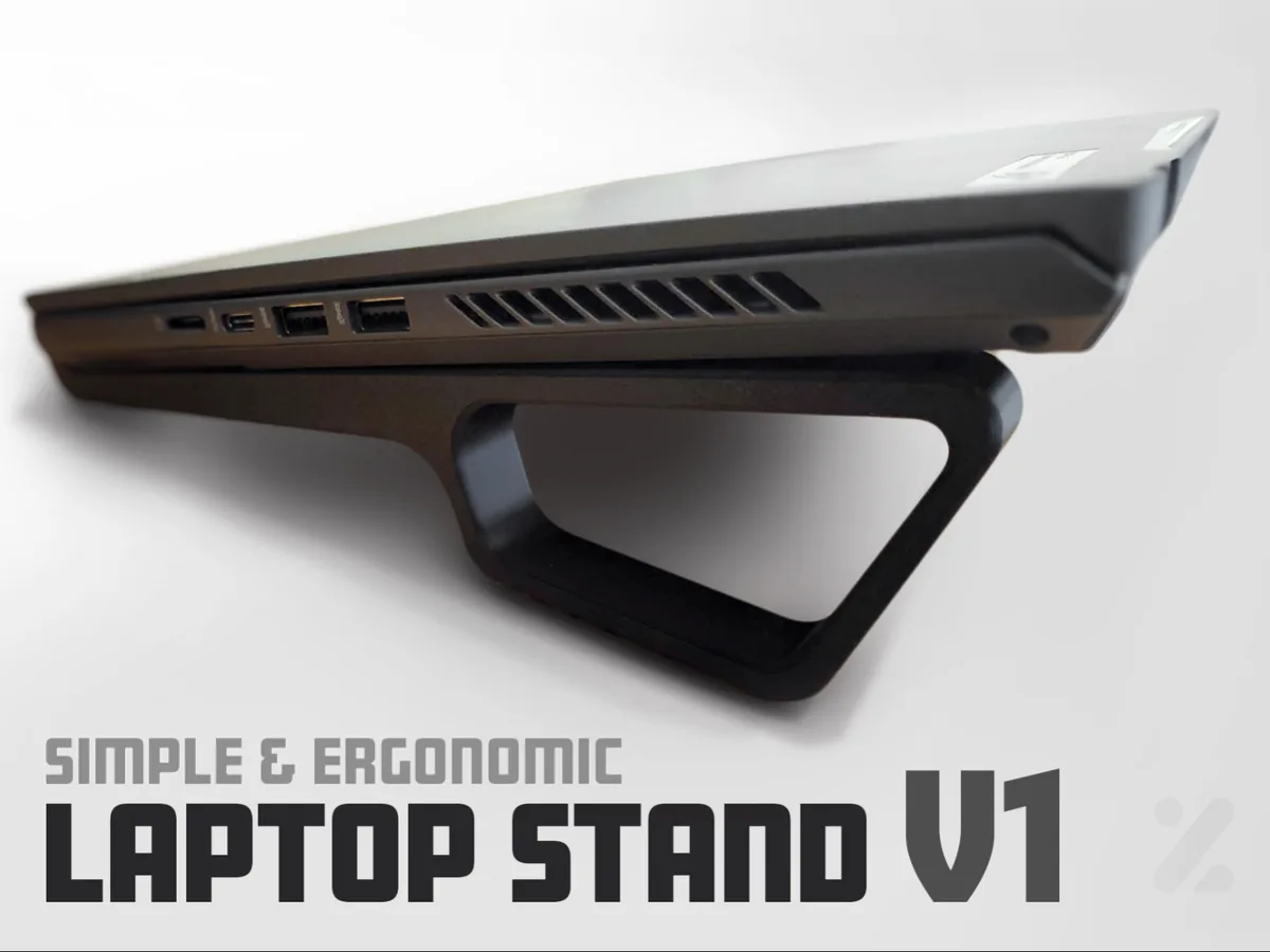 Soporte de notebook simple