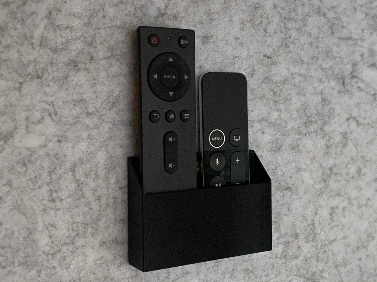 Soporte de pared para control chato