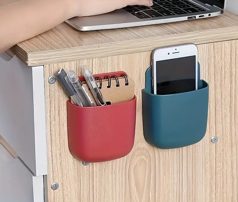 Soporte de pared con paso de cable