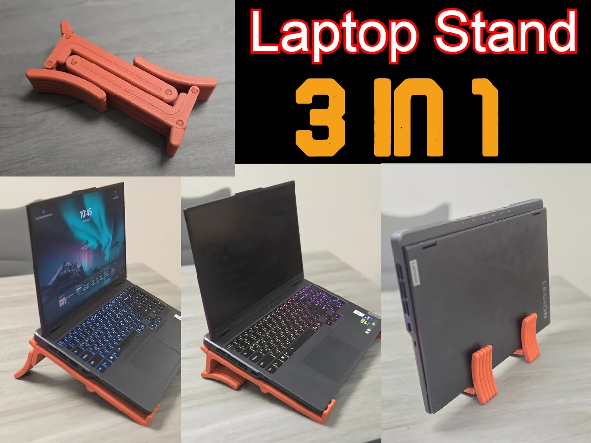 Soporte de notebook que se transforma