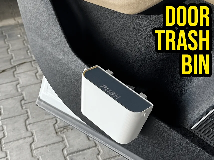 Cesto de basura para la puerta del auto