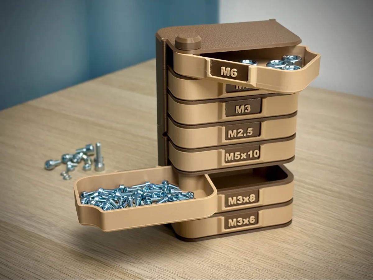 Torre modular de cajones