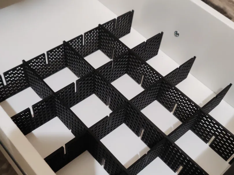 Divisores de cajón modulables