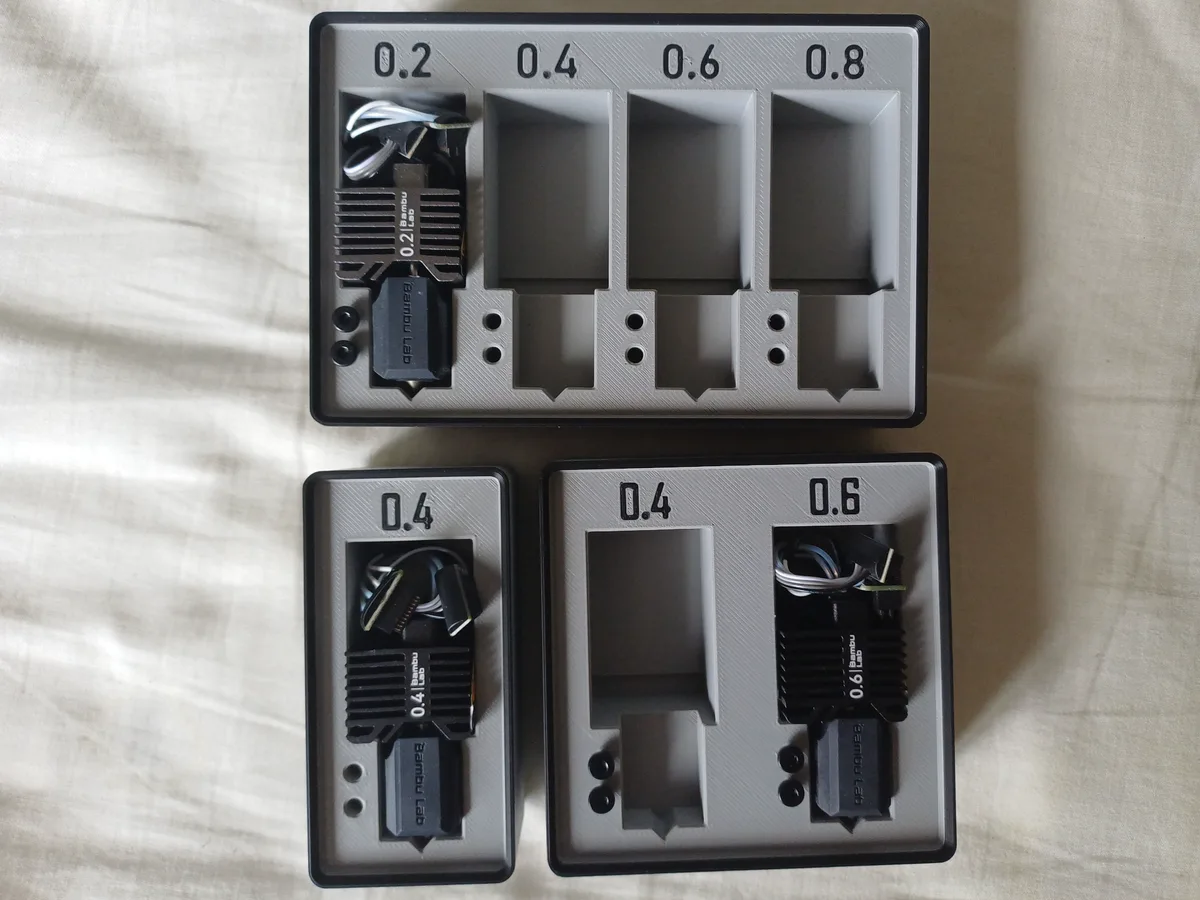 Caja Gridfinity para el conjunto de fusor