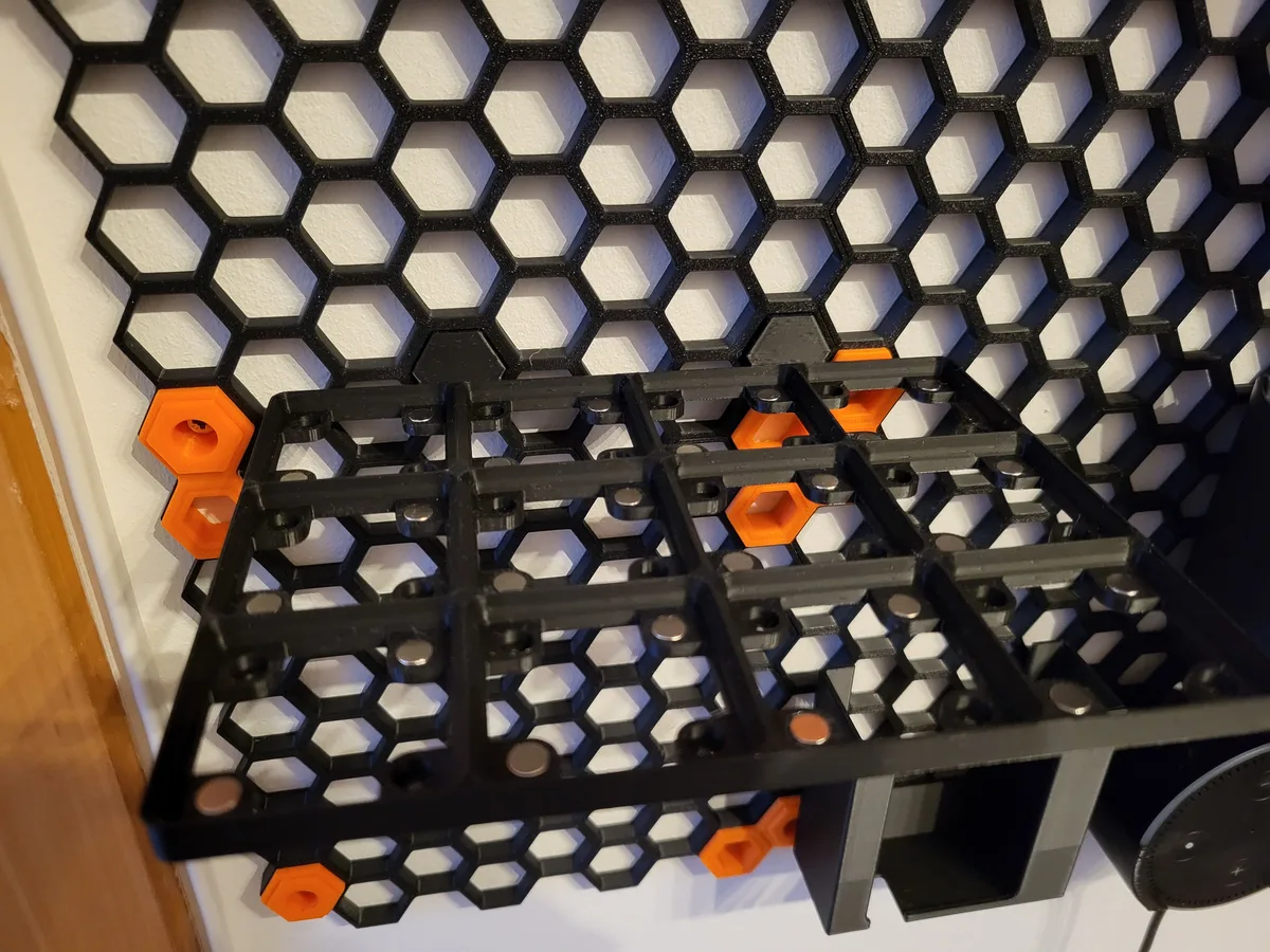Base Gridfinity para panel de pared