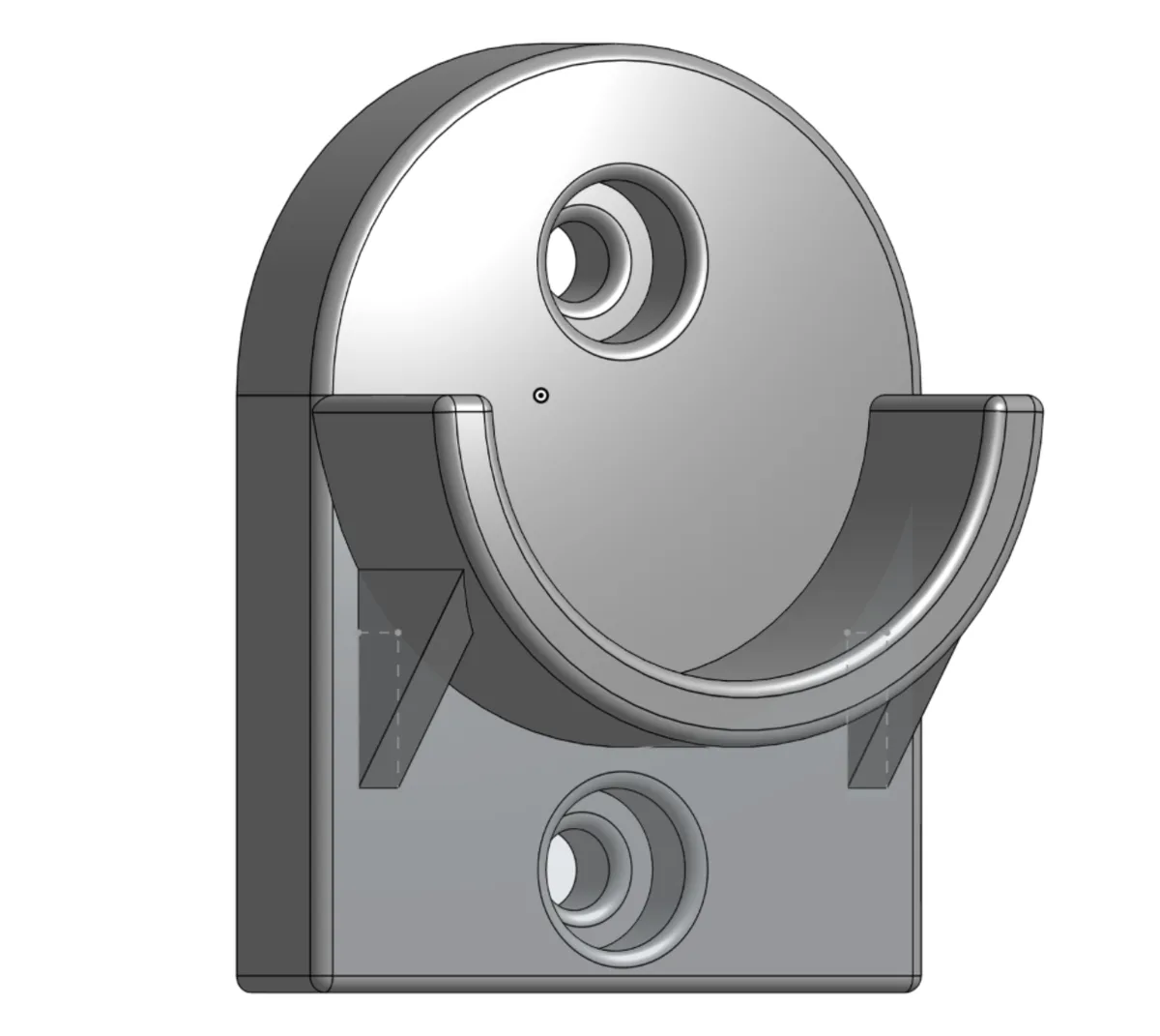 Soporte para barral de cortina de baño