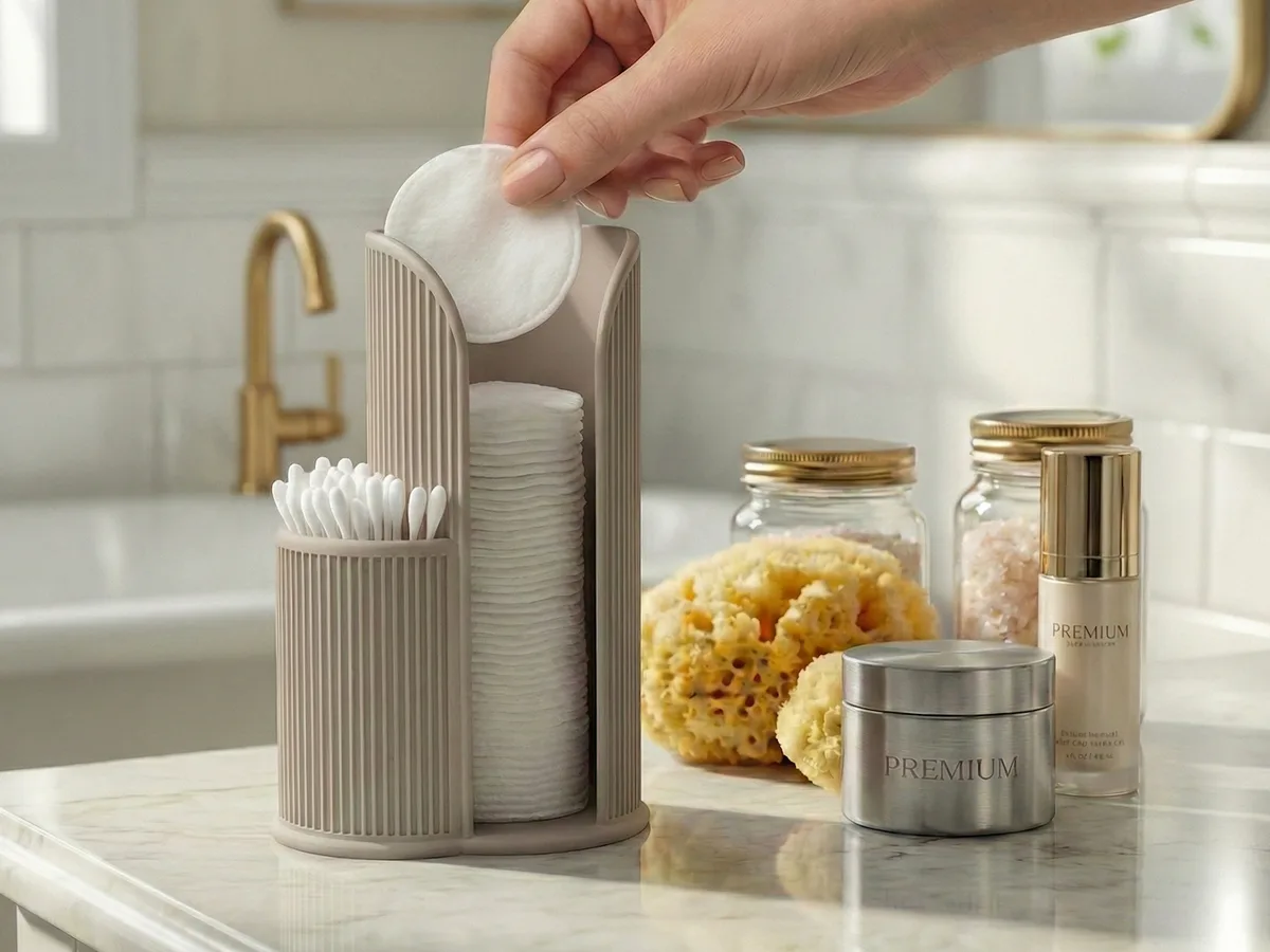 Organizador para el mueble del baño