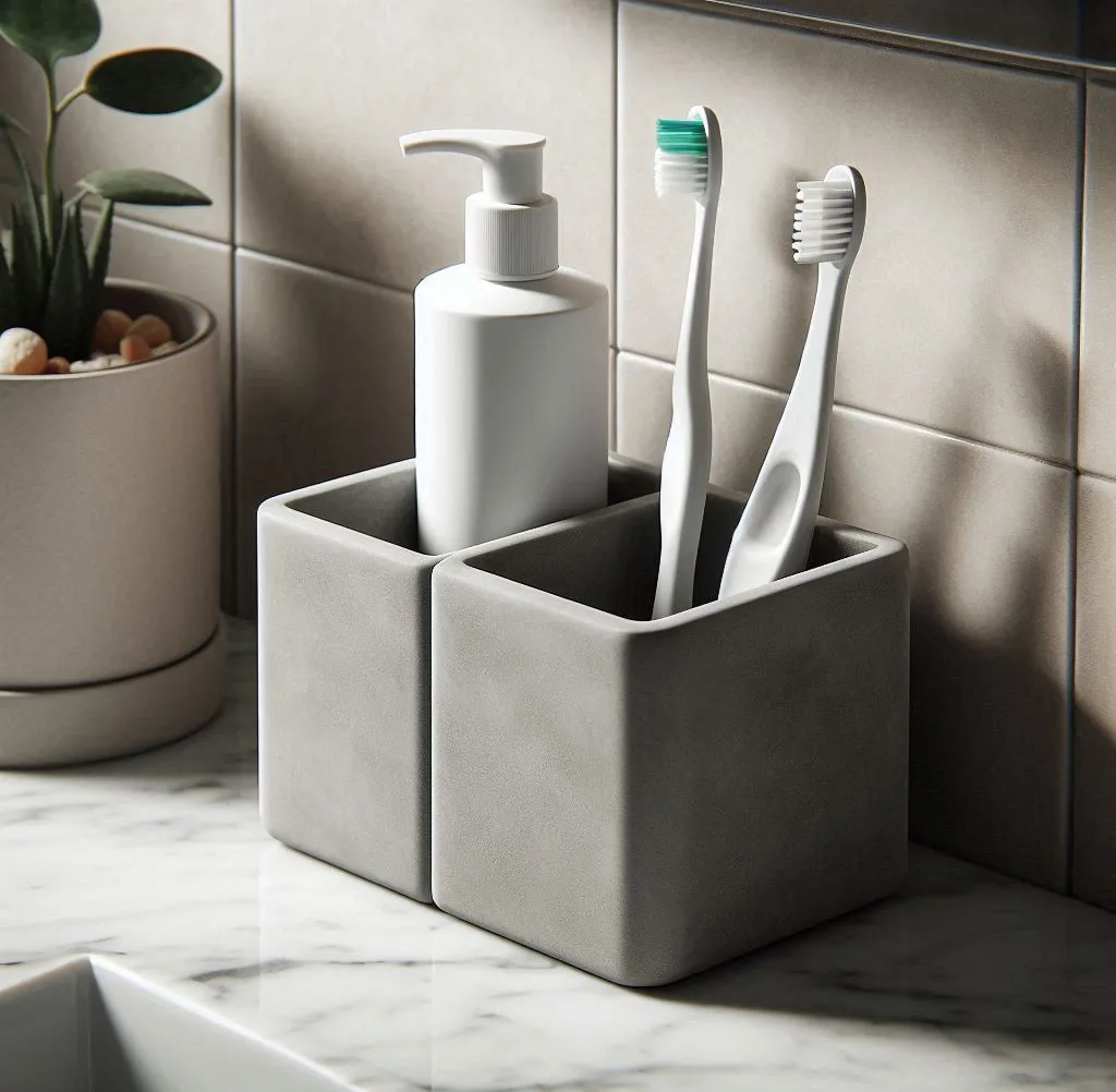 Portacepillos moderno de baño