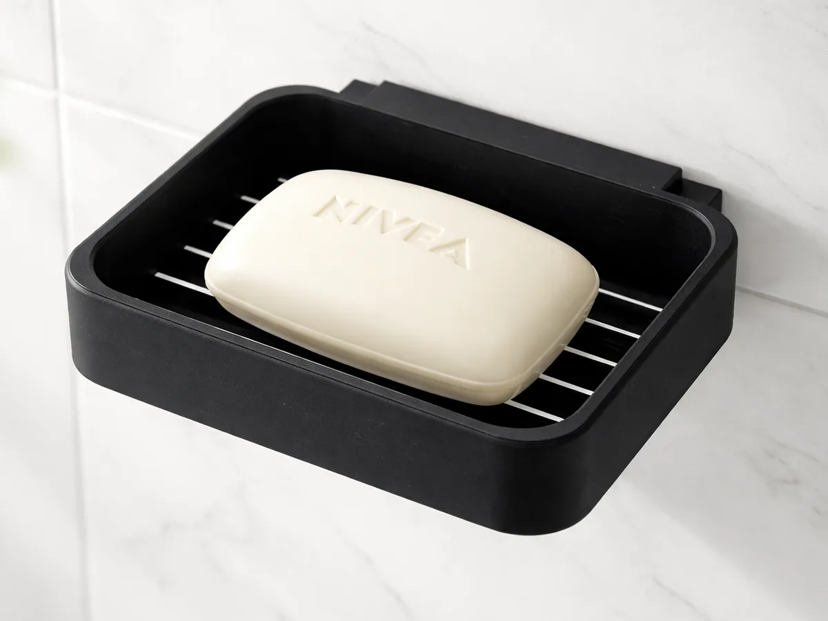 Jabonera de pared para ducha y bañera