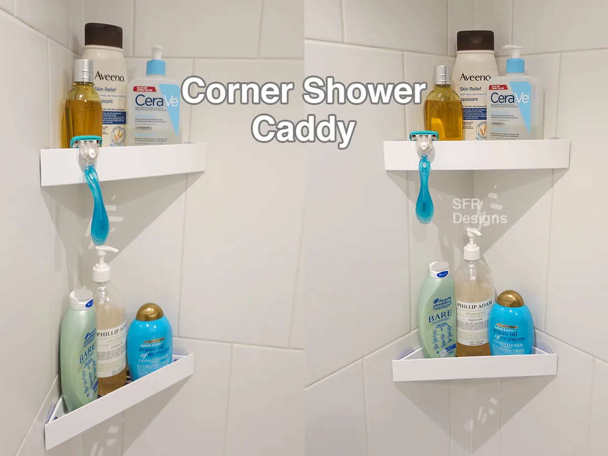 Esquinero para la ducha