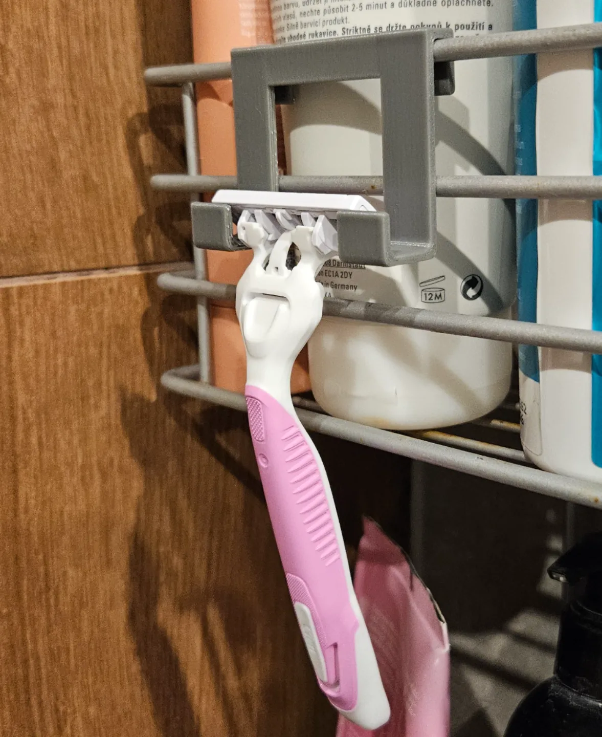 Colgador para máquina de afeitar