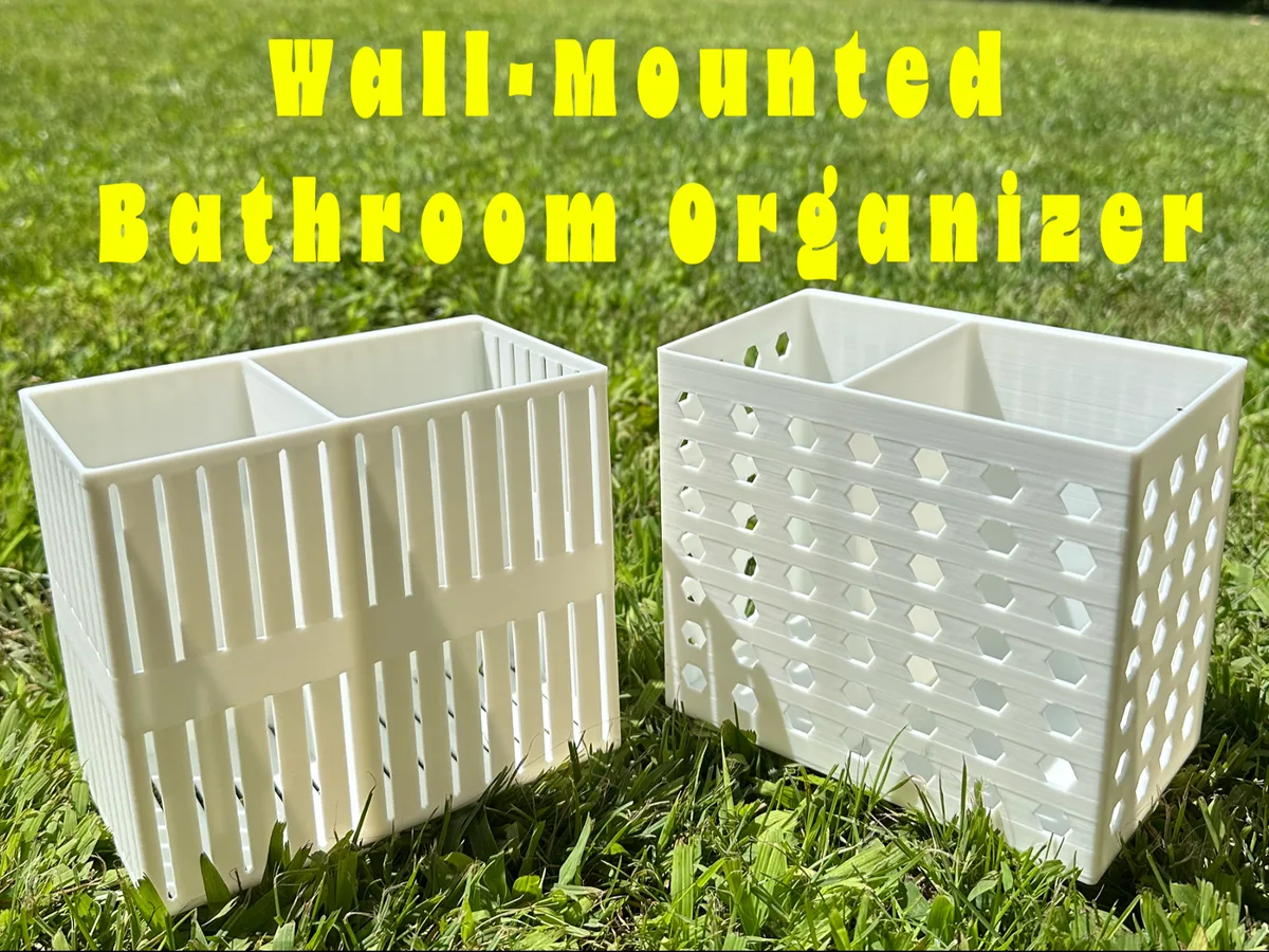 Organizador de pared para el baño