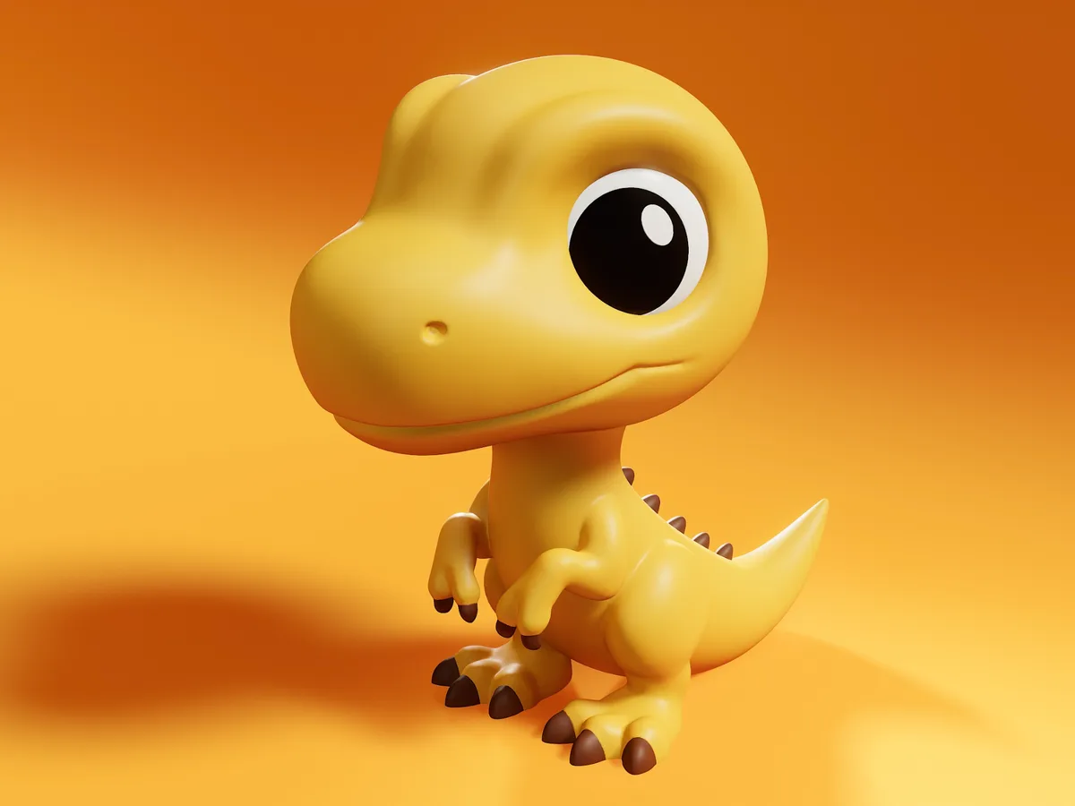 Dinosaurio bebé de adorno