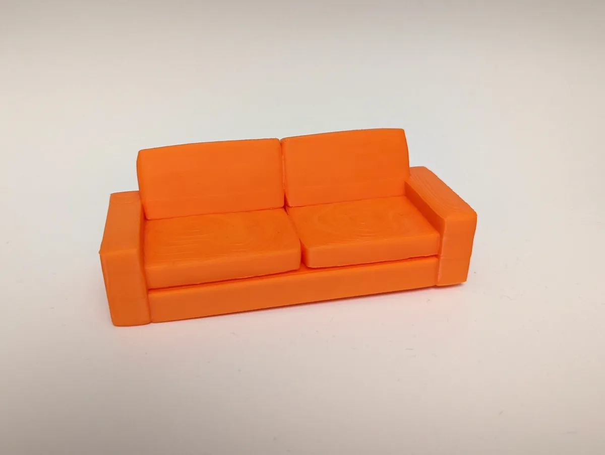 Sillón en miniatura