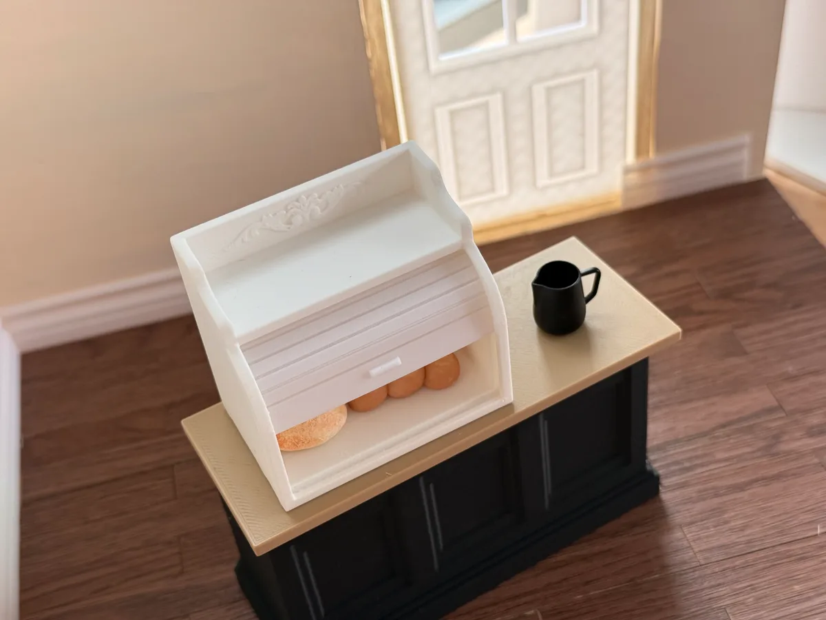 Panera de cortina enrollable en miniatura