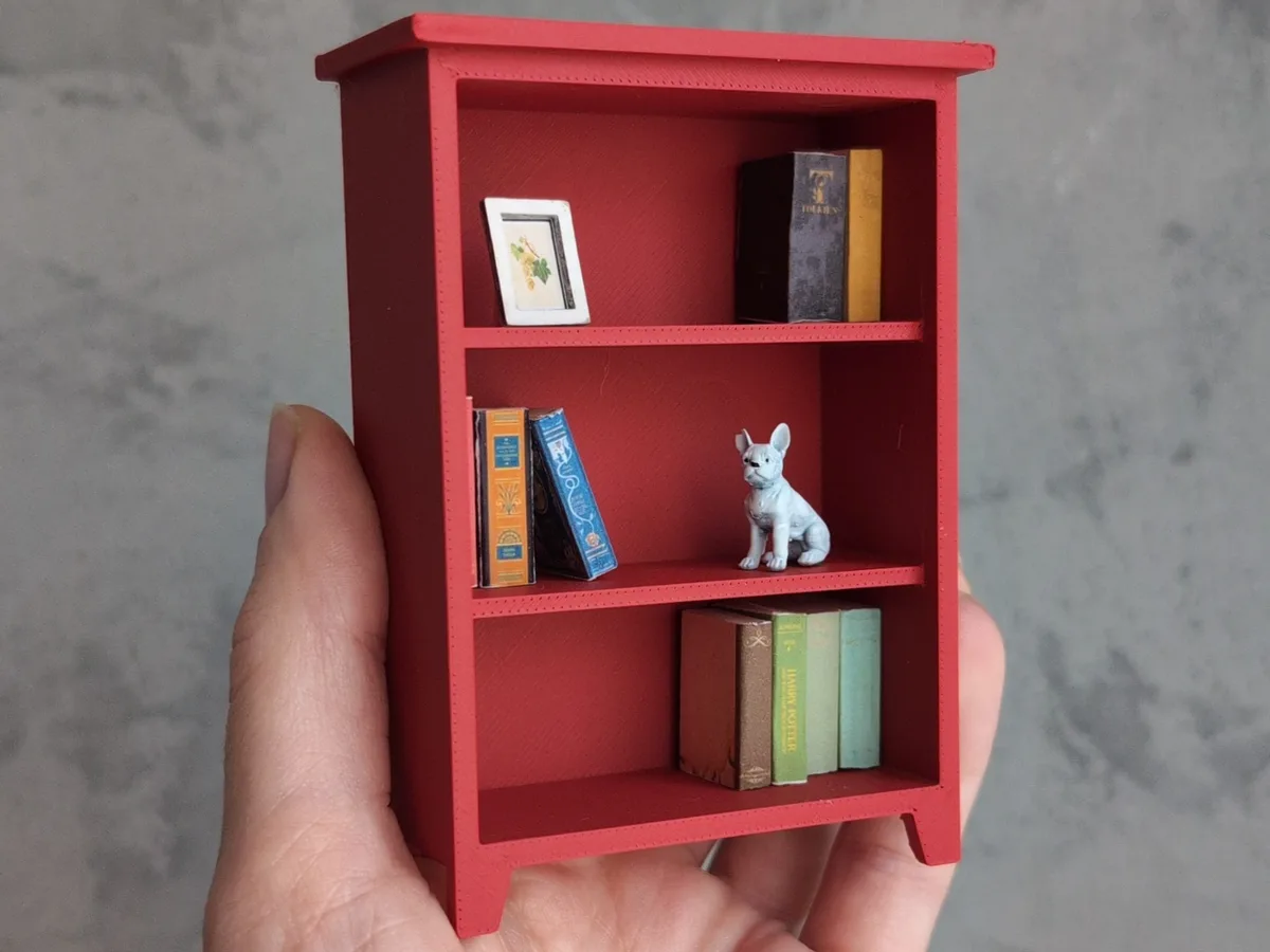 Biblioteca abierta en miniatura