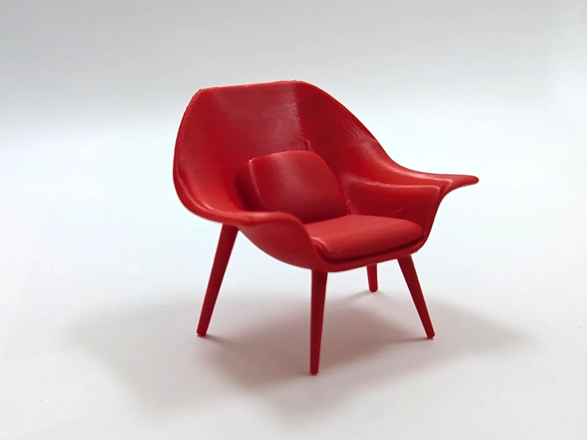 Sillón de descanso en miniatura