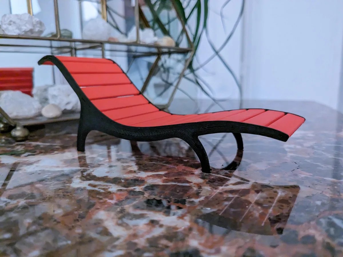 Diván en miniatura