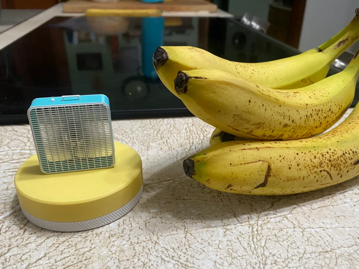 Ventilador de pie en miniatura