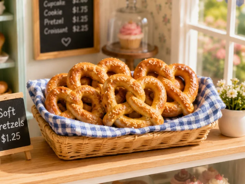 Pretzel en miniatura
