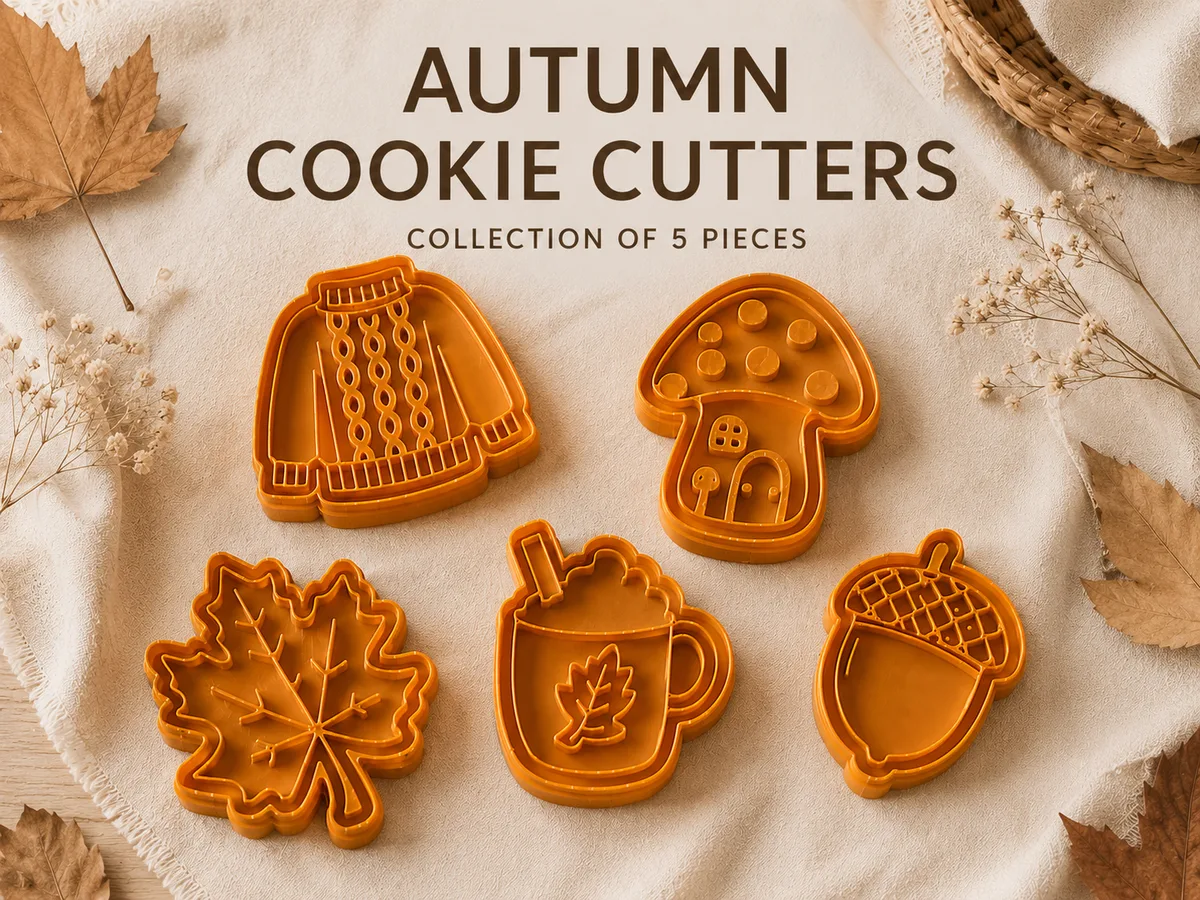 Colección de cortantes de otoño