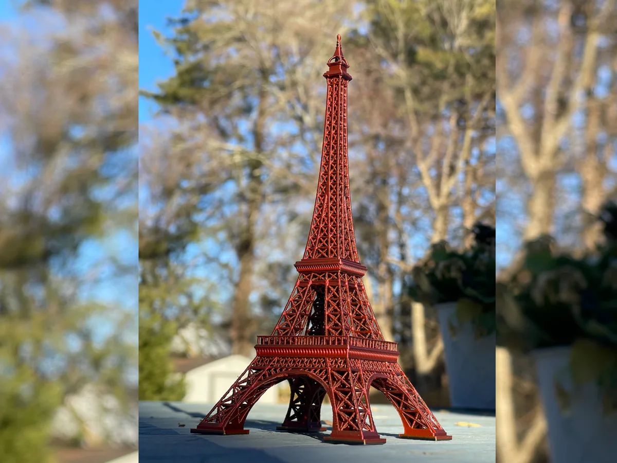 Torre Eiffel de una sola pieza