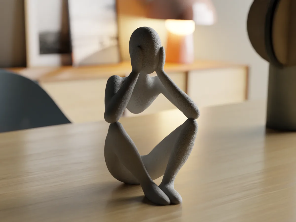 Escultura de anillos entrelazados