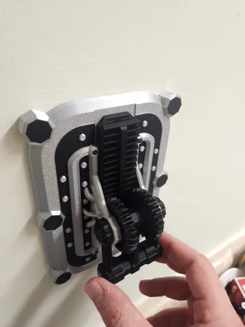 Tapa decorativa para llave de luz