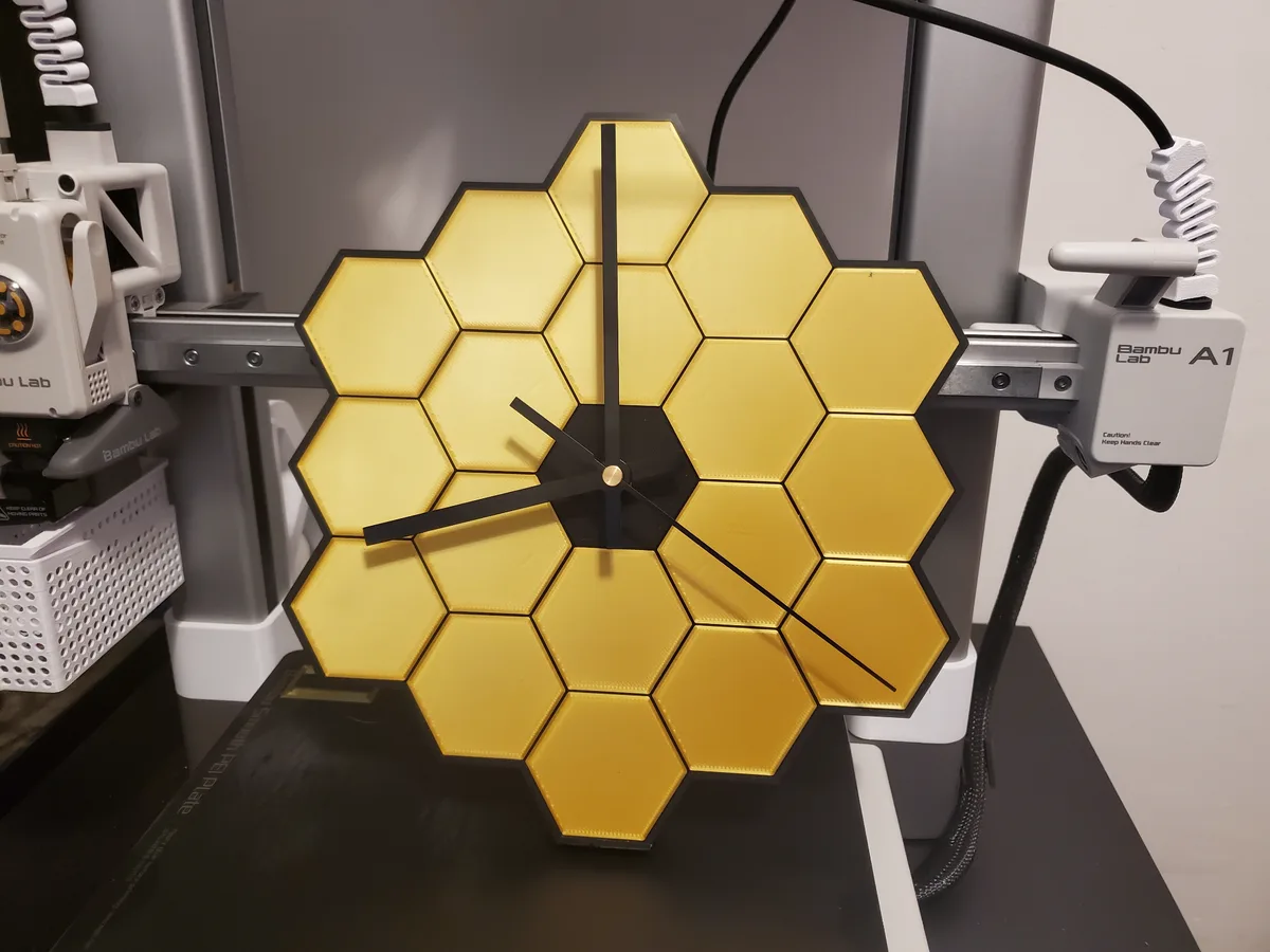 Reloj de pared telescopio espacial
