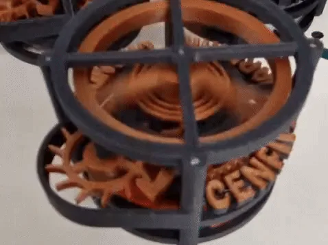 Reloj de bolsillo impreso