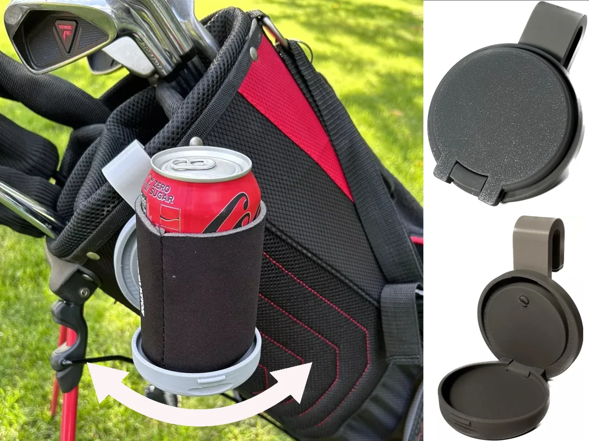 Portavaso plegable para bolso de golf