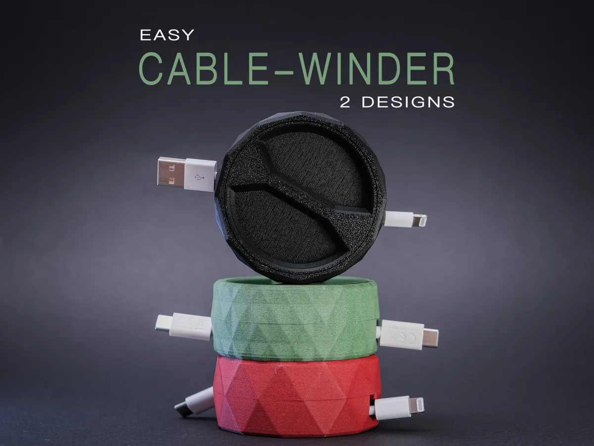 Enrollador de cable de mano