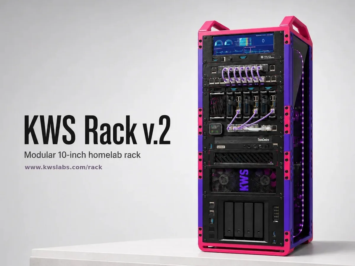 Rack de diez pulgadas para equipos de red