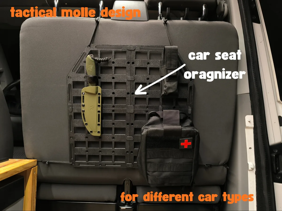 Organizador para el respaldo del asiento
