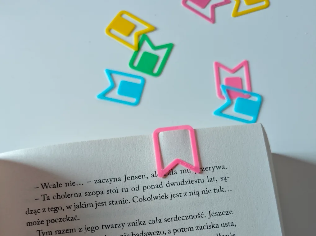 Señalador liso minimalista
