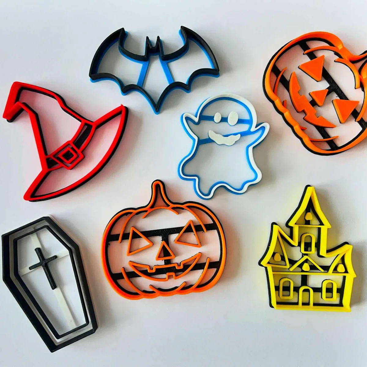 Cortantes de galletitas de Halloween