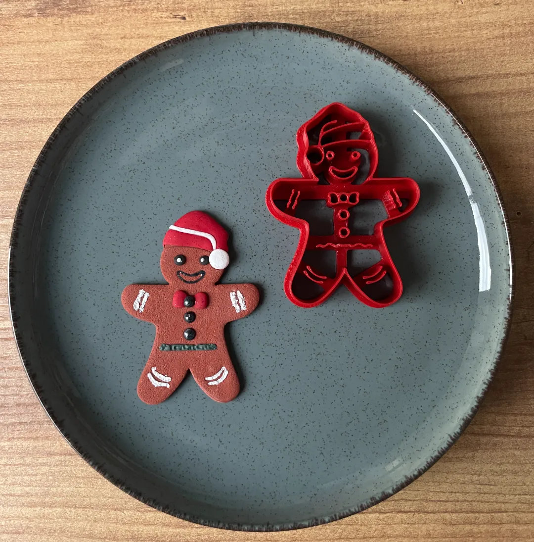 Cortante de galletitas de hombre de jengibre