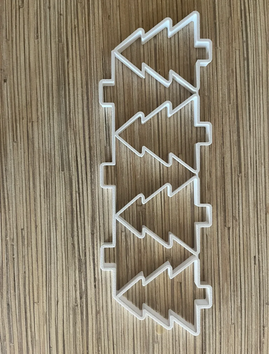 Cortante de galletitas con forma de arbolito